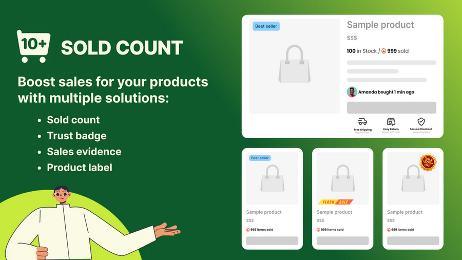 Sold Counter
